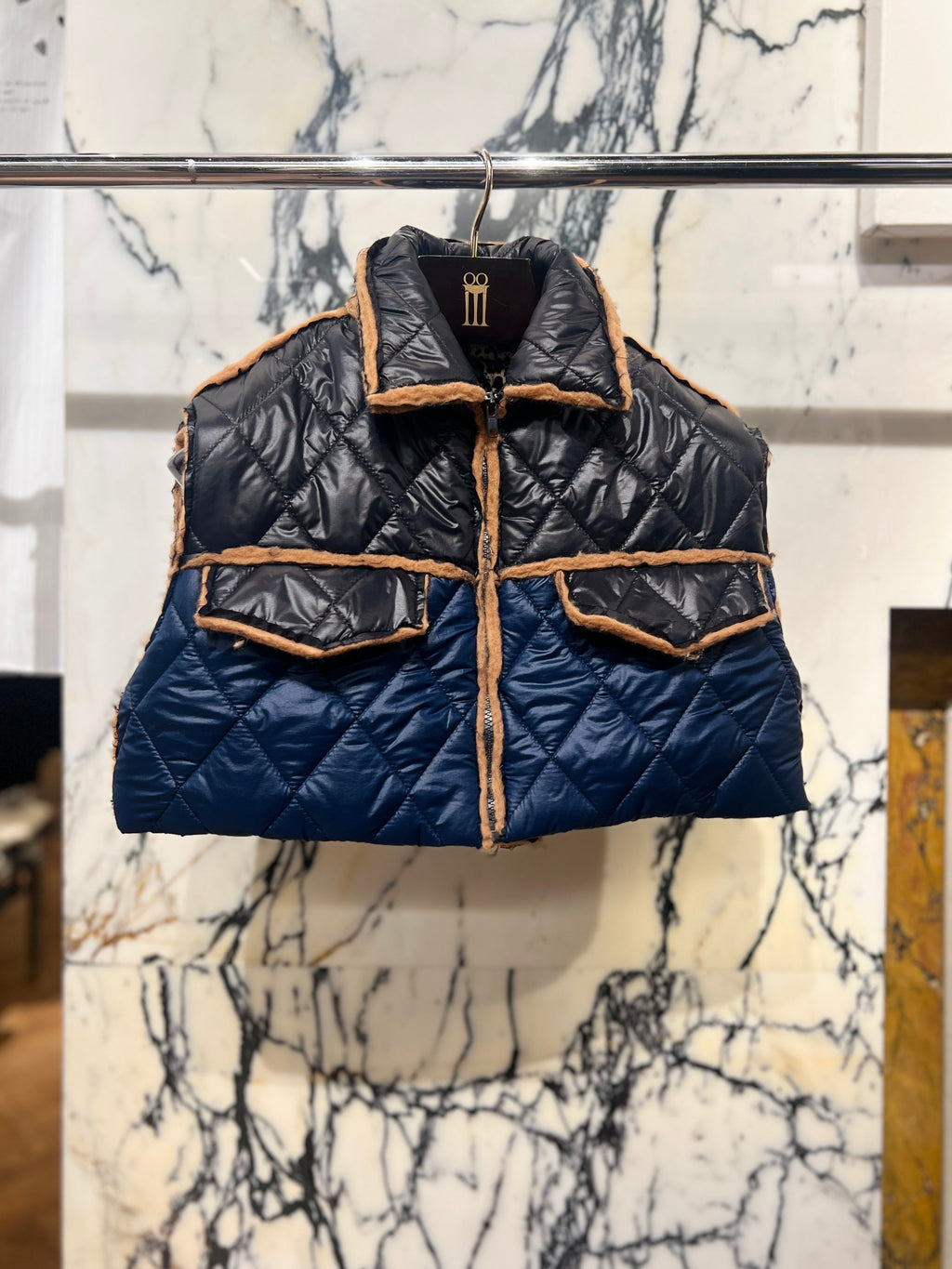 Mausi Puffa Cropped Waistcoat Women