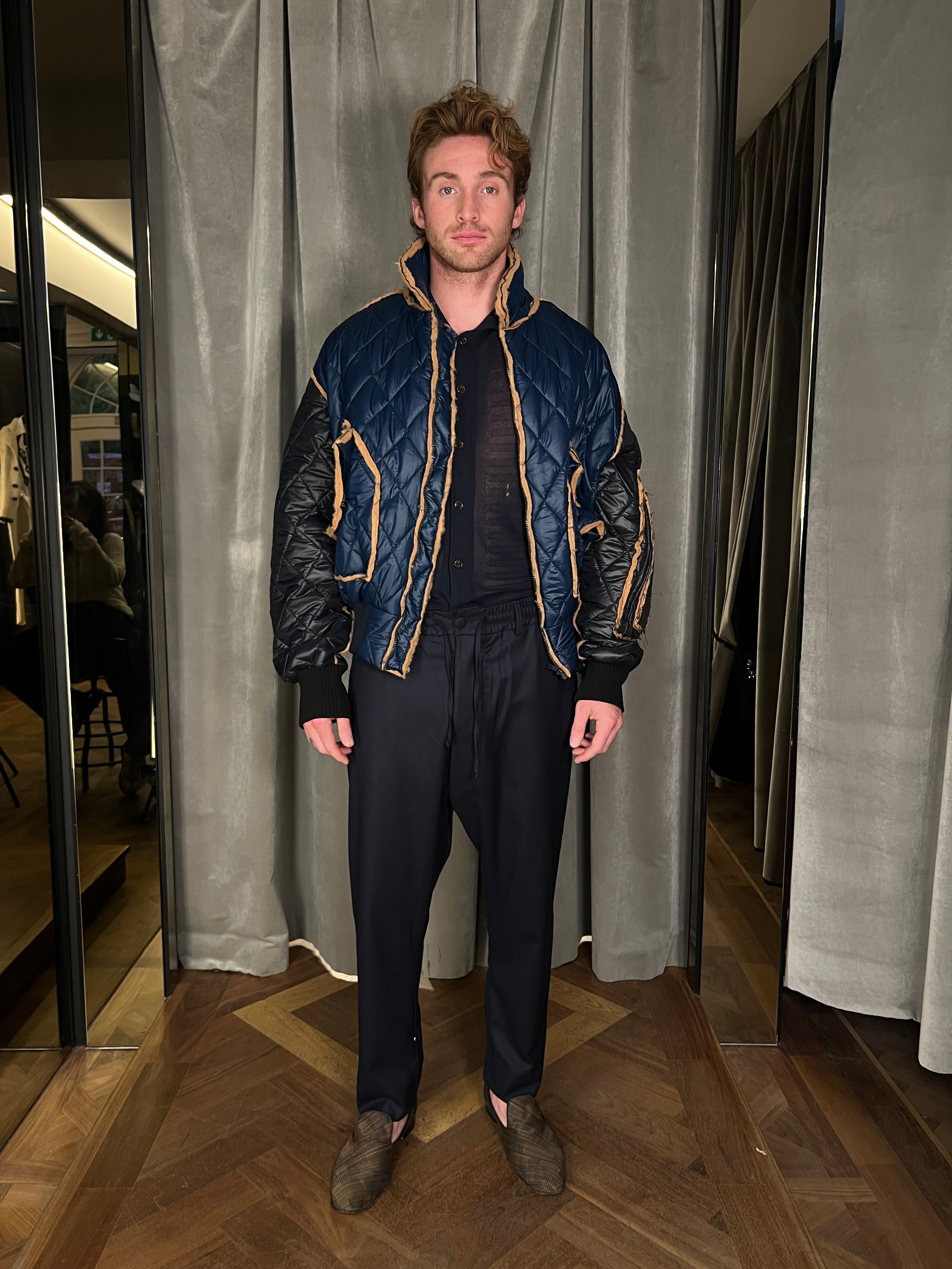 Iceman Puffa Bomber Jacket Men