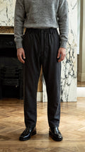 Fender Angora Flannel Drop Crotch Trousers Grey Men