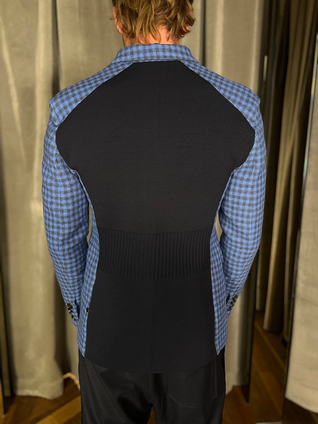 Michael DB Plaid Flannel Jacket Blue Men