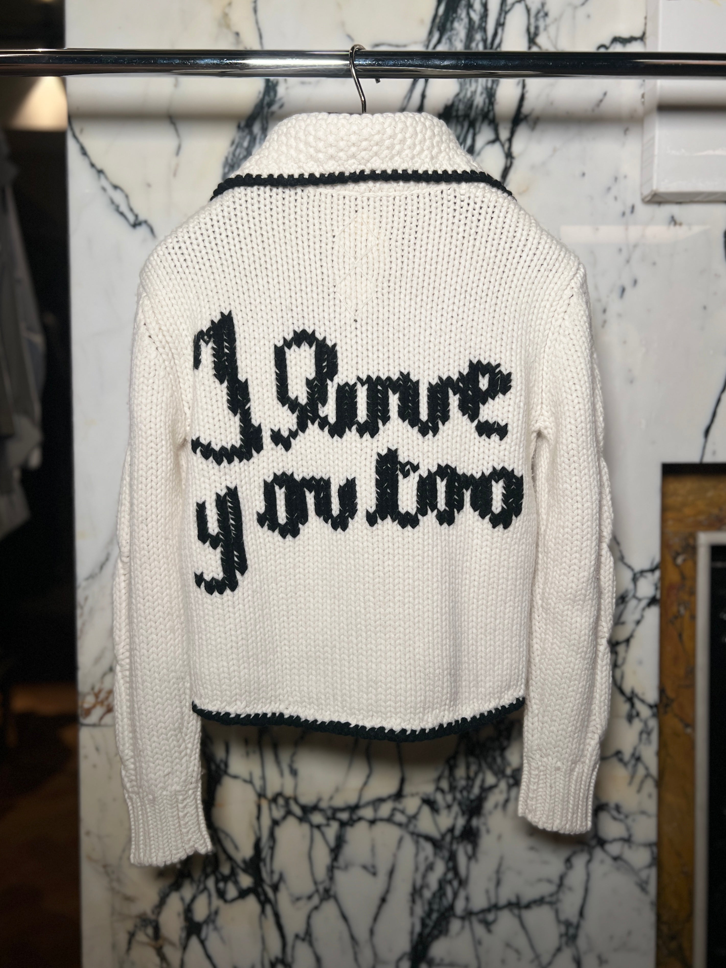 JUNKER CASHMERE HANDKNIT CARDIGAN MEN