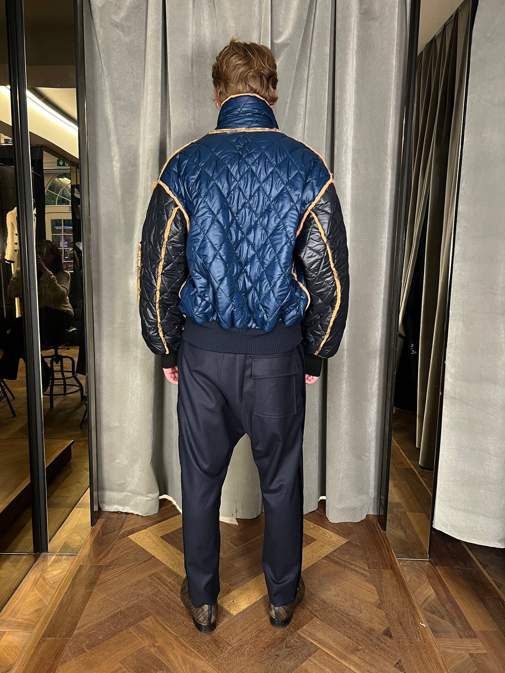 Iceman Puffa Bomber Jacket Men