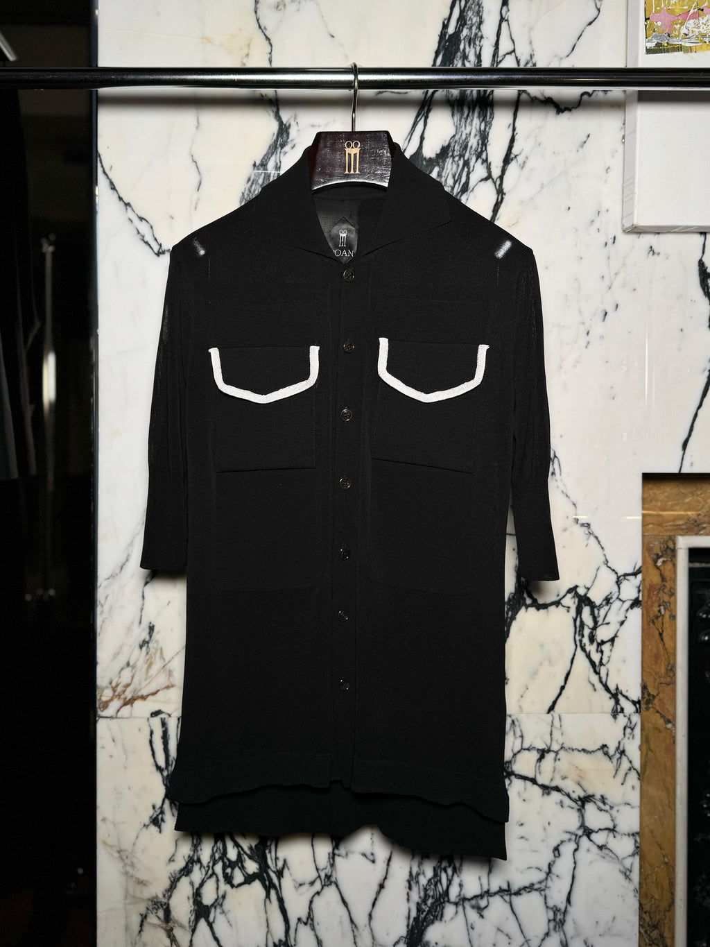 Keaton Short Sleeve Polo Men Black