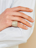Jacko Bandage Ring Accessories Silver