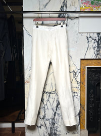 Prince Smoking Trousers Men Ivory