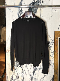 Roberto Crewneck Jumper Men Black