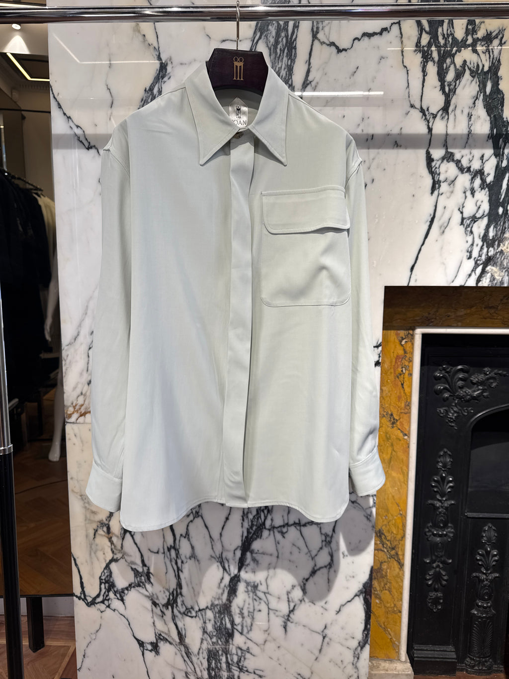 Paul Shirt Oversized Women Chalk