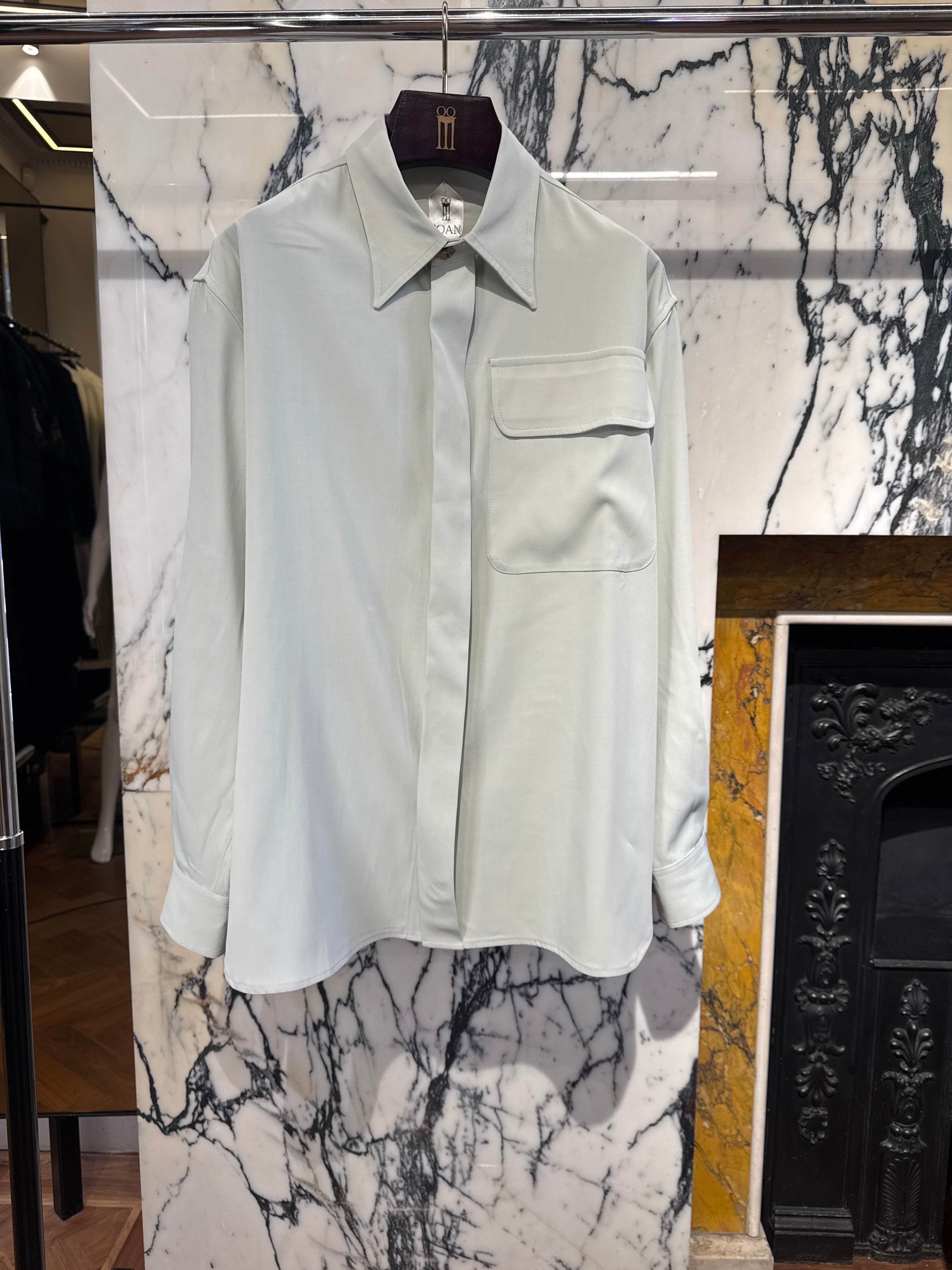 Paul Shirt Oversized Women Chalk