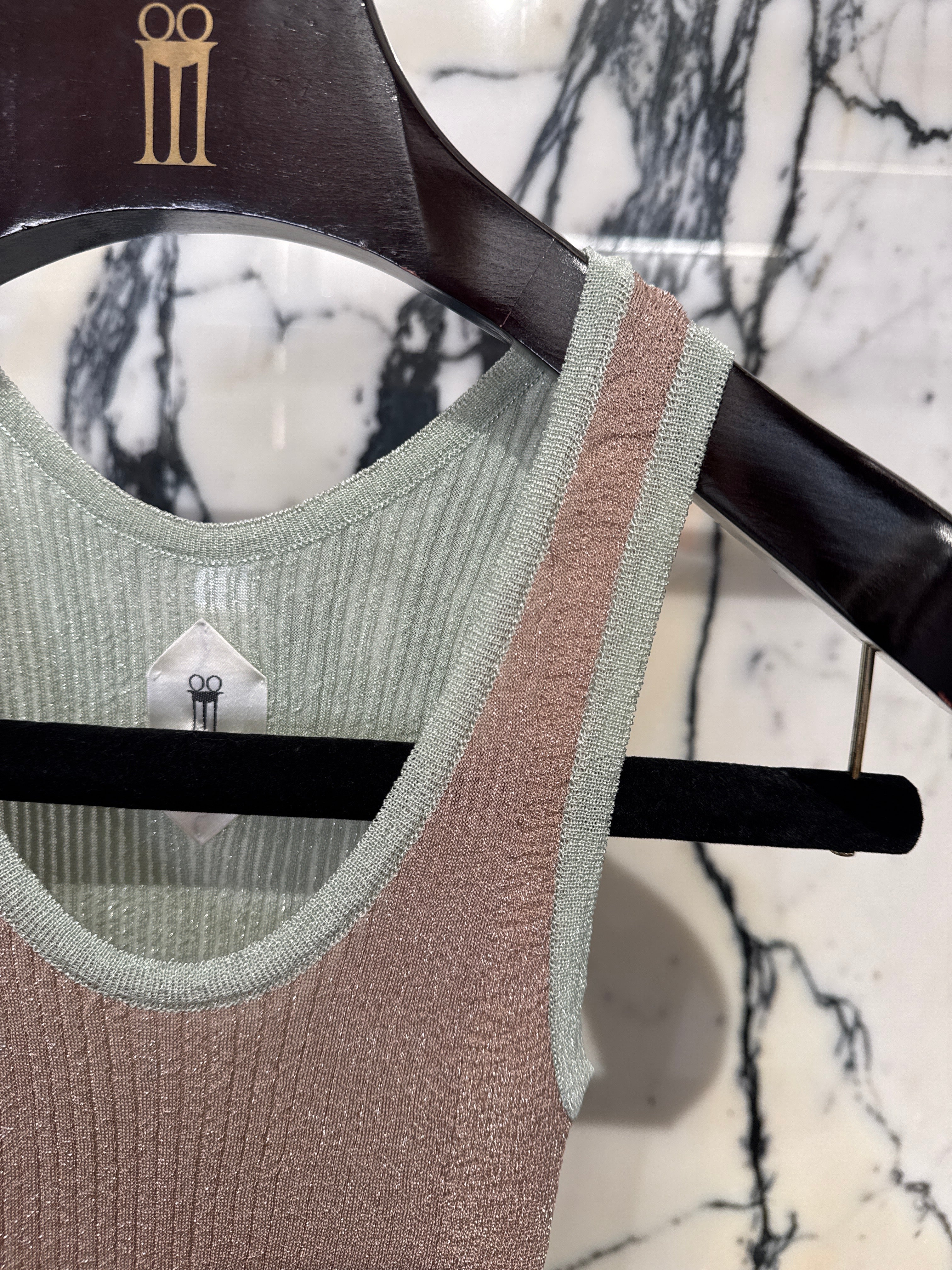Cardinal Tank Top Men Aqua