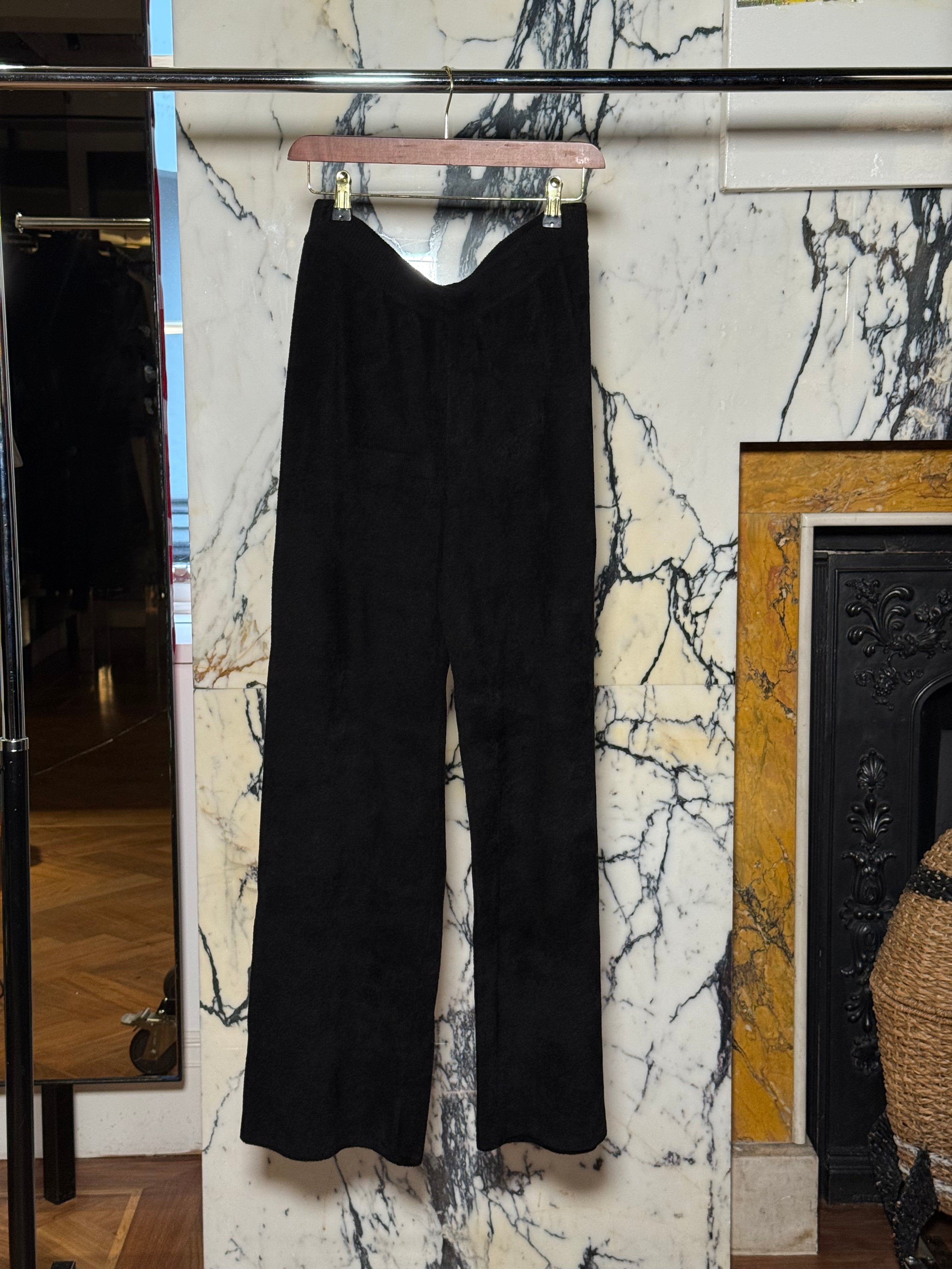 Elva Palazzo Trousers Women Black