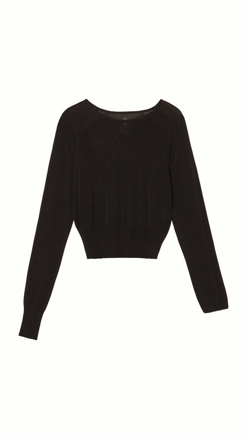 Adone Long Sleeve Jumper Women Black, product – POAN