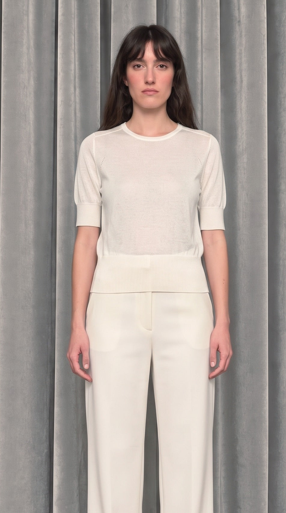 Adone Top Ivory – detail