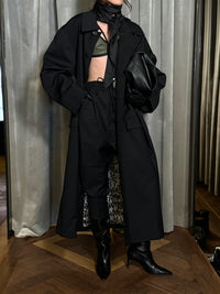 Fender Drop Crotch Trousers Women Black