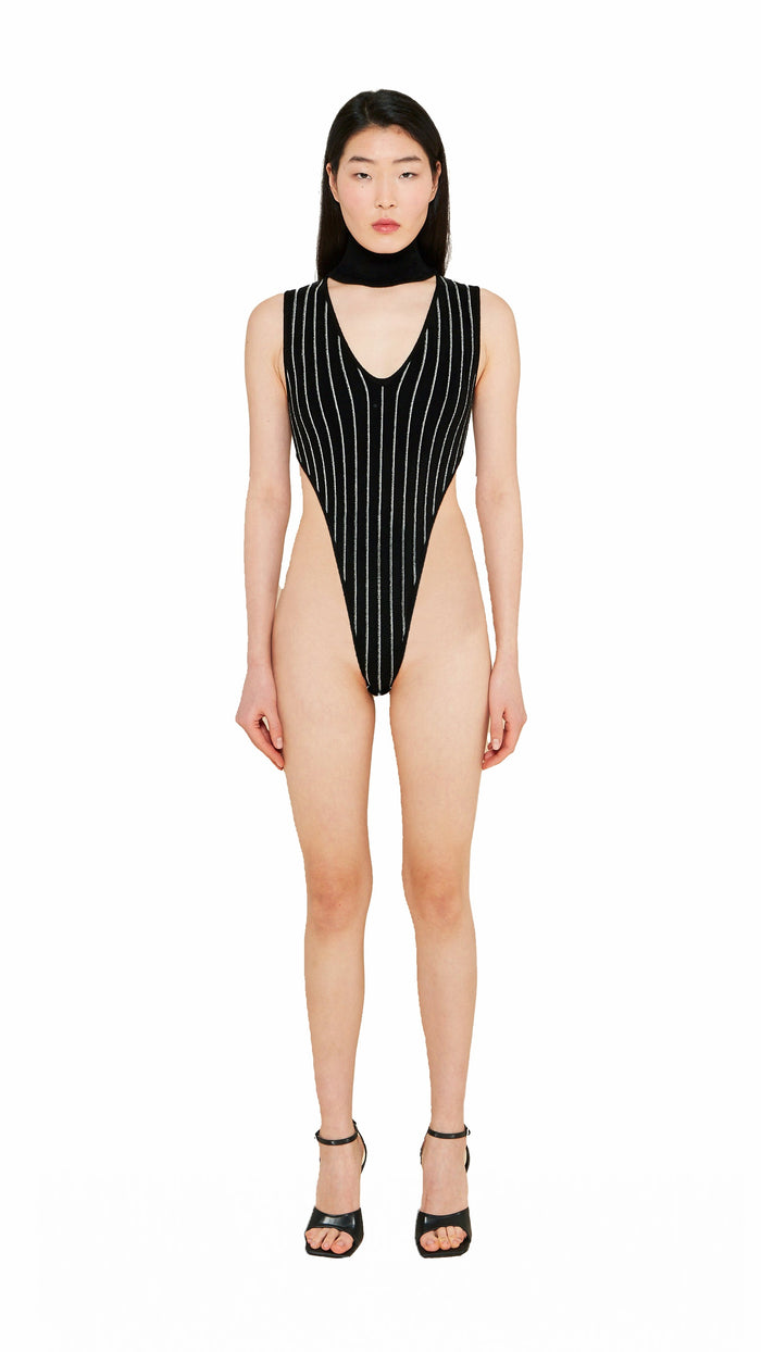 Bebe Body Women Black, front view – POAN