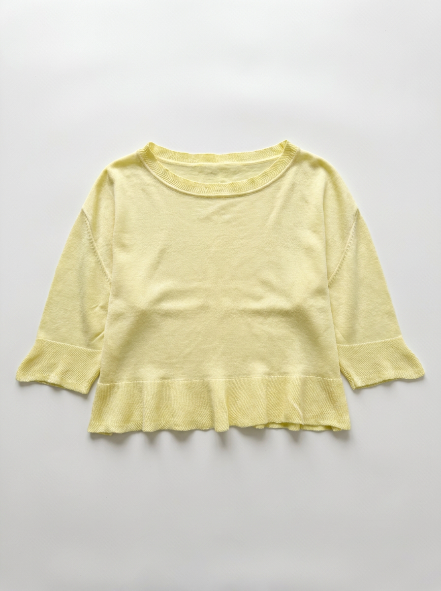 Ben Crewneck T Men Lemon