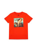 Kendrick Boy Print T-shirt Red