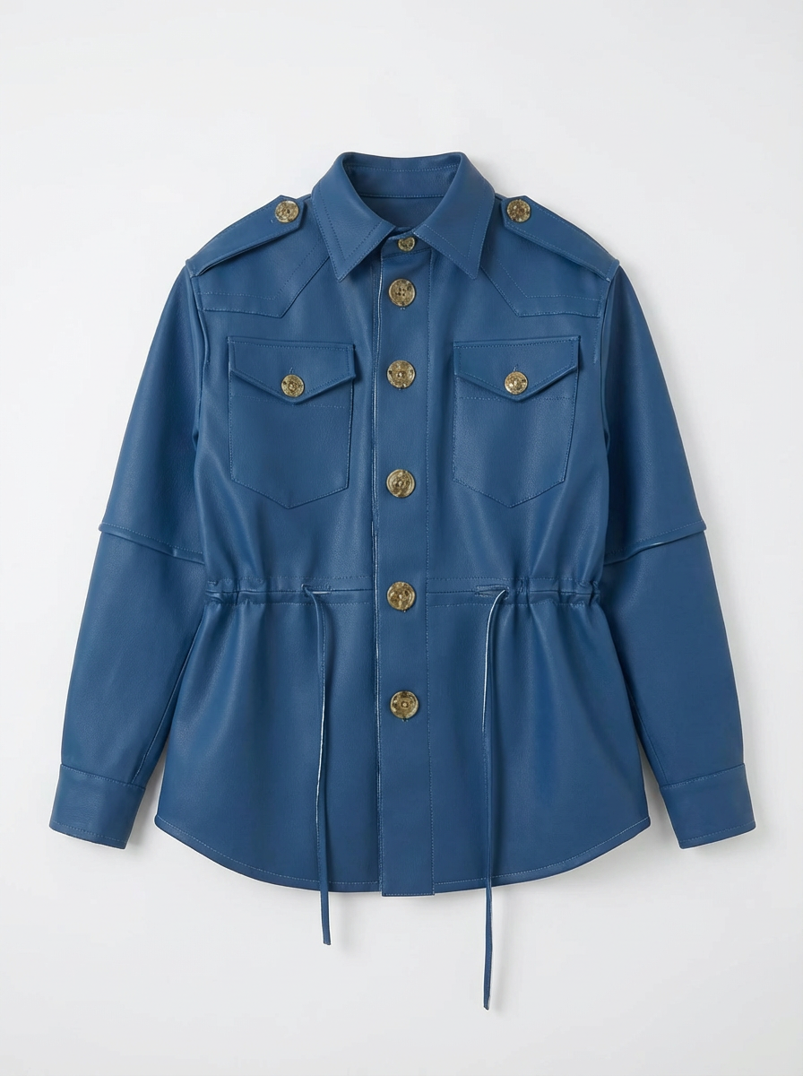 Brieuc Overshirt Men Bleu