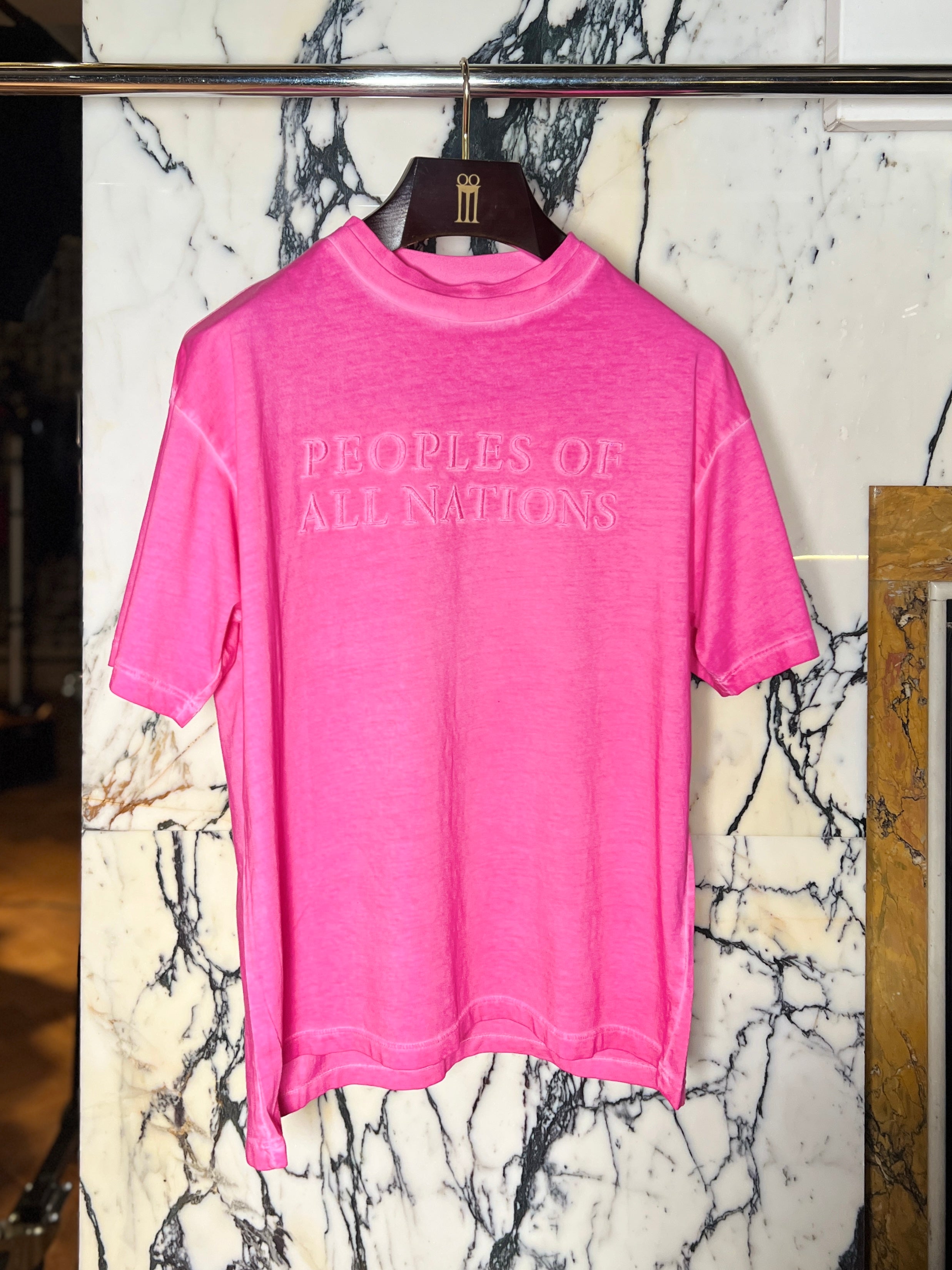 Hero T-shirt Men Fuchsia