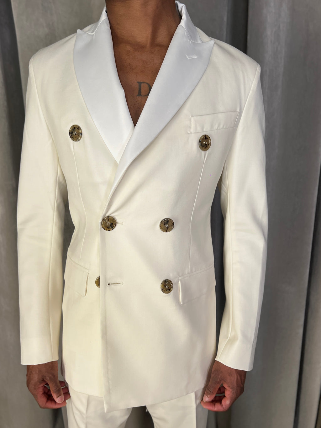 Michael Evening Jacket Ivory Men