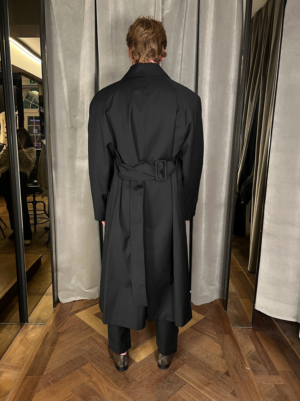 Victor Overcoat Men Black