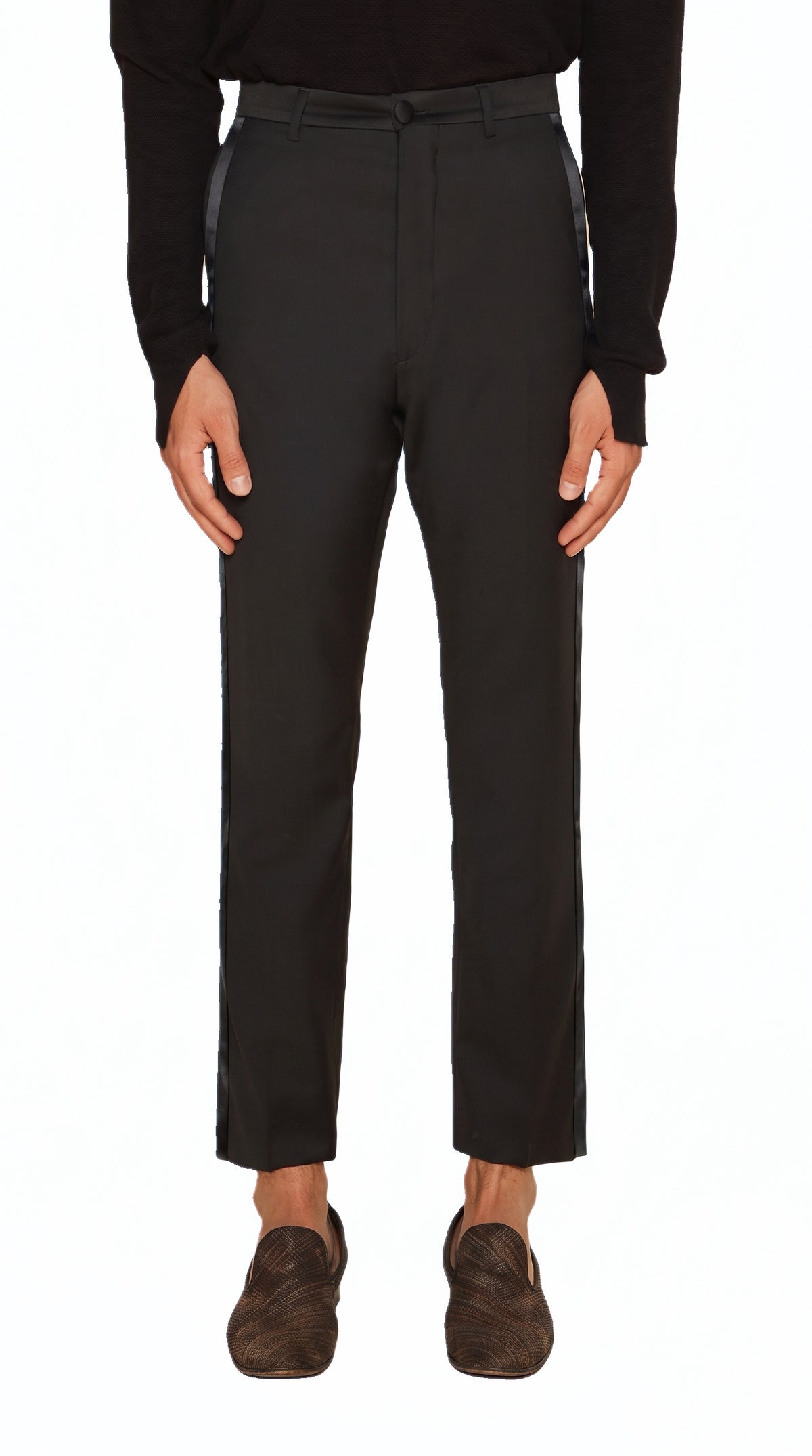 Carabiniero Trousers Men Black, detail – POAN