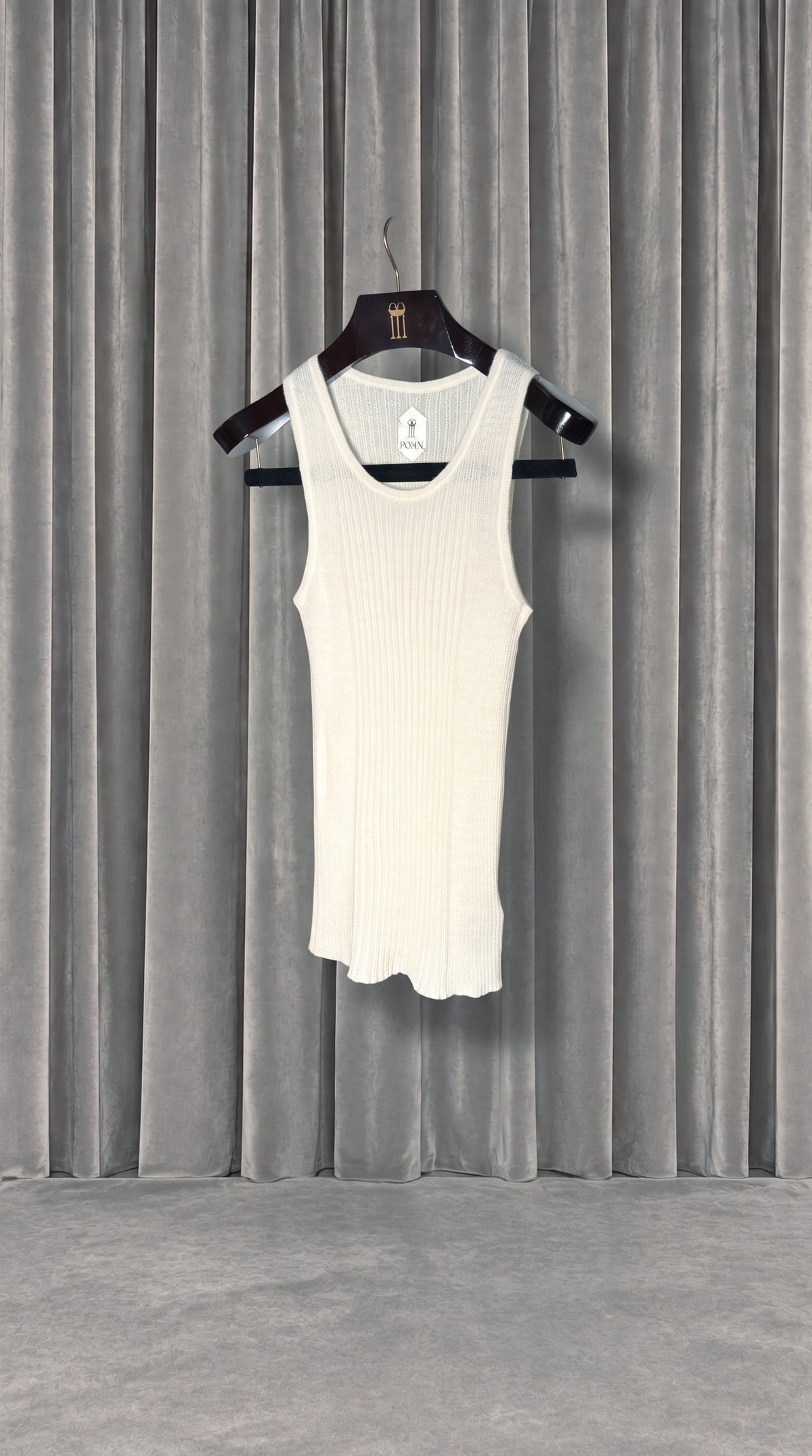 Cardinal Alpaca Tank Top Ivory – product