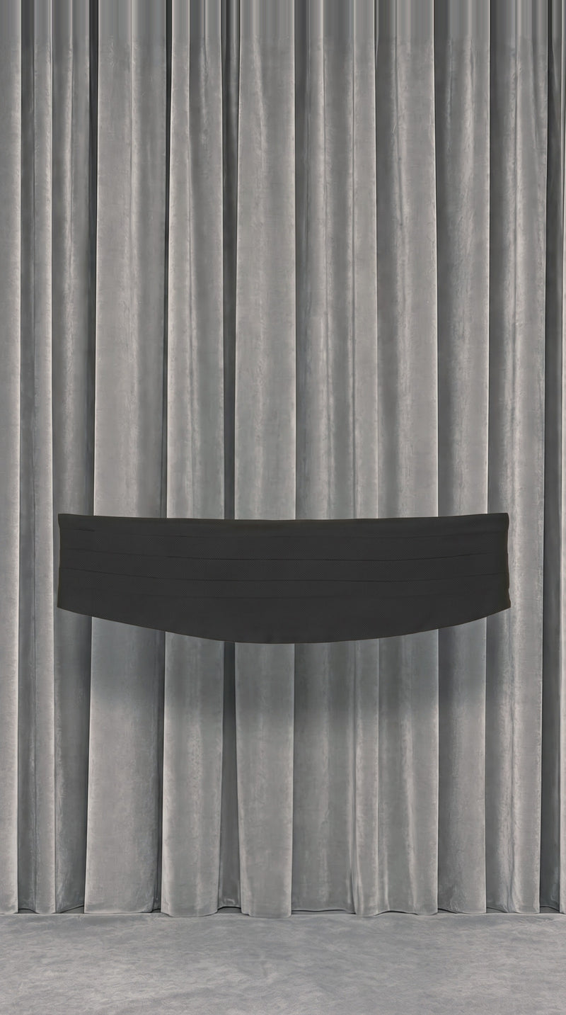 Charles Cummerbund Belt Black – product