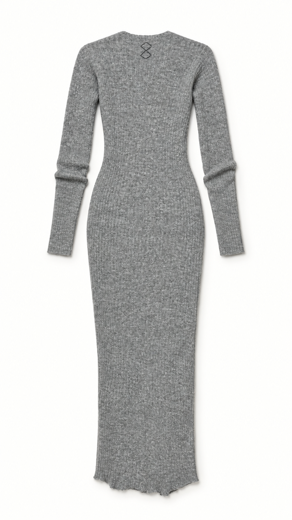 Giselle Alpaca Mohair Knitted Dress Grey Women