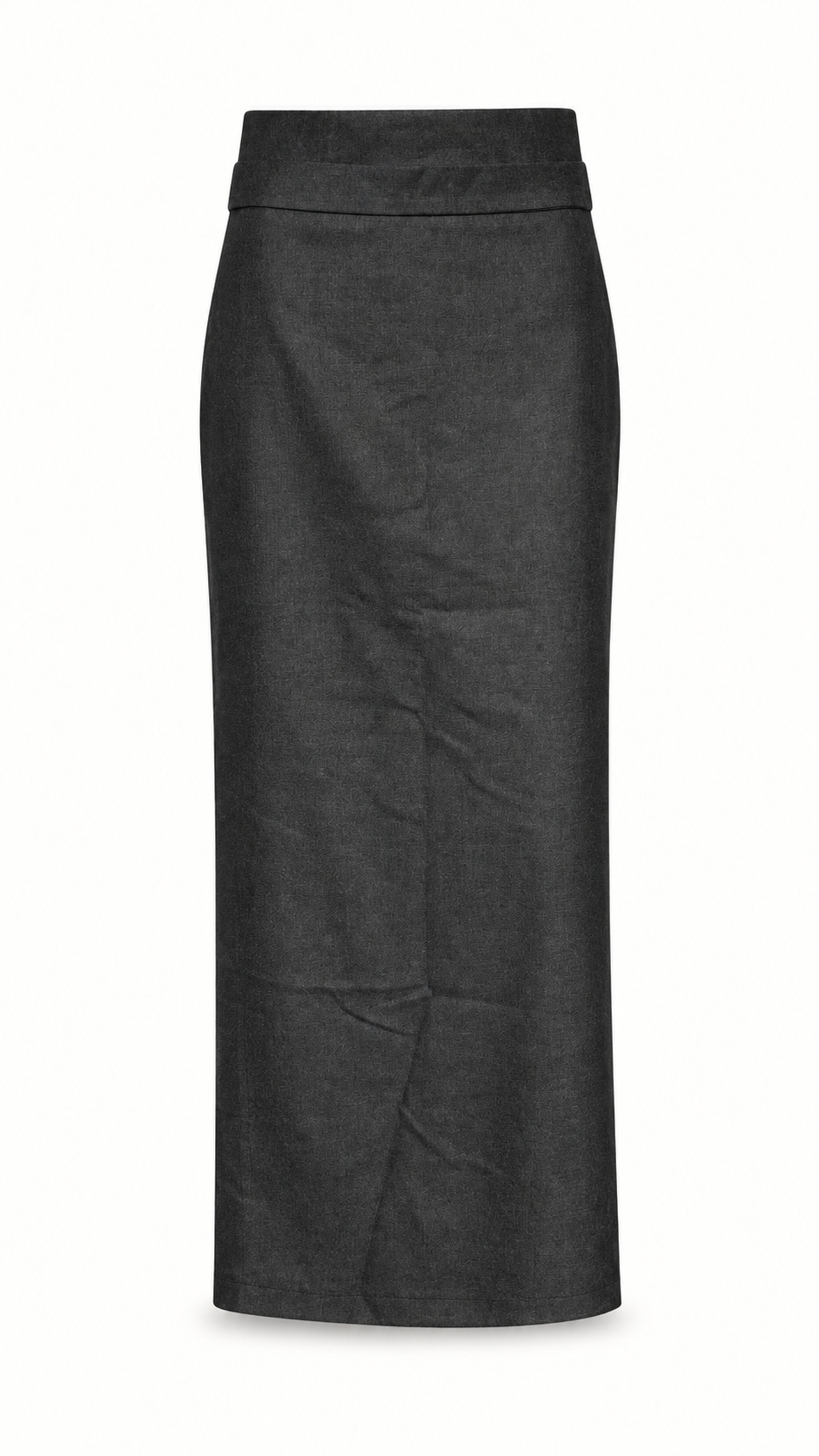Dolce Angora Flannel Skirt Grey Women