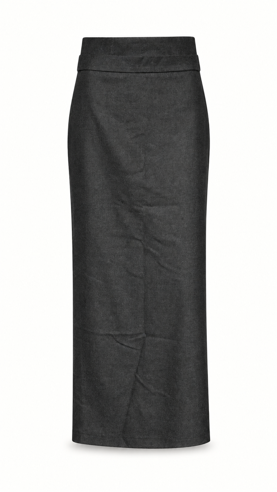 Dolce Angora Flannel Skirt Grey Women