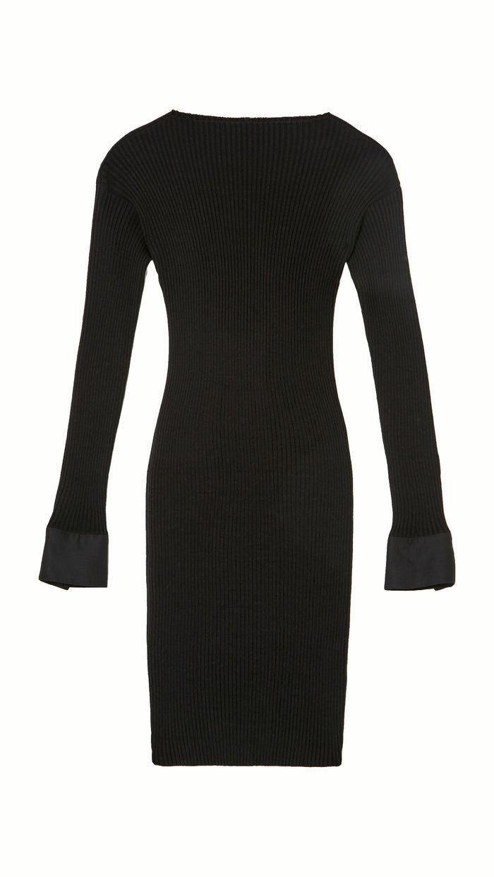 Costa Bodycon Dress Women Black, product – POAN