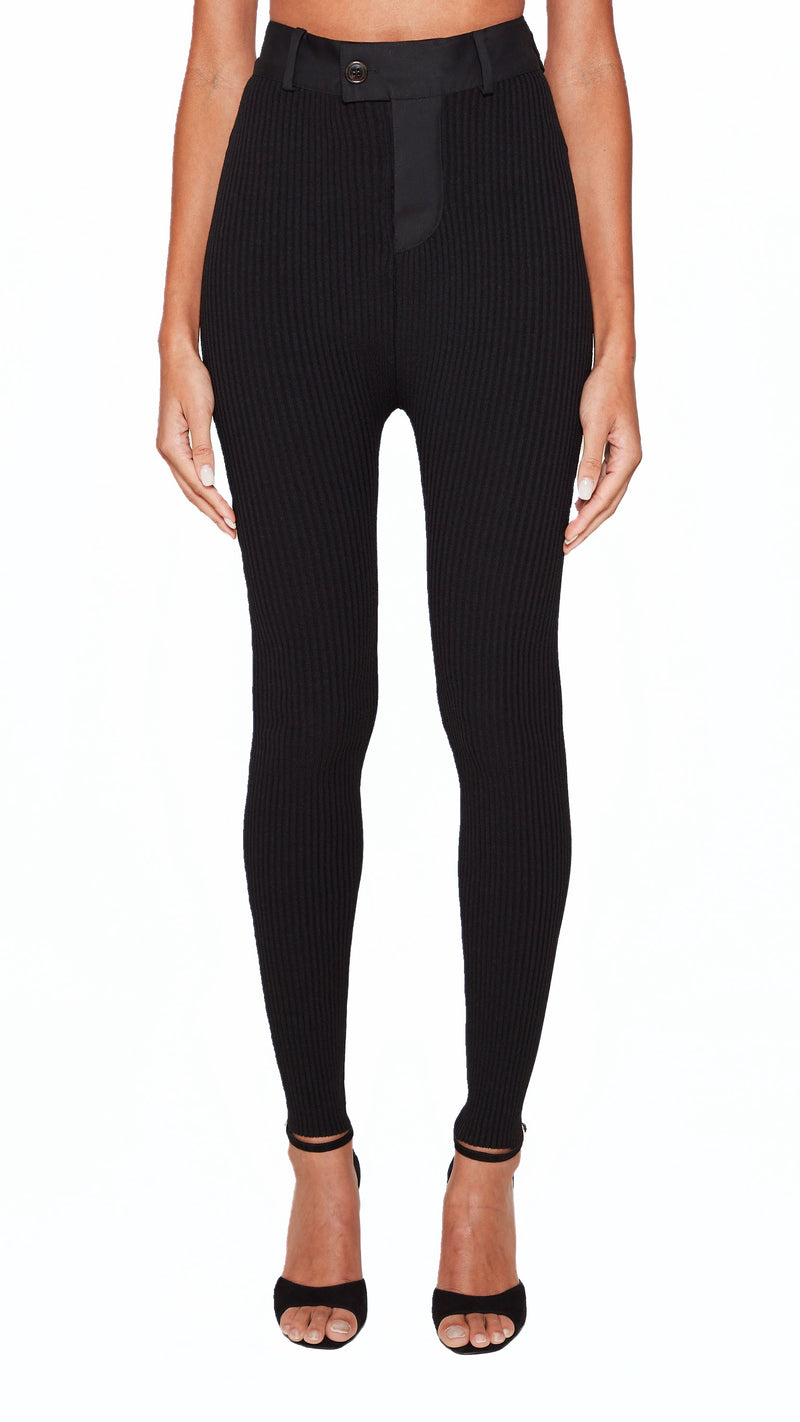 Costa Leggings Women Black, detail – POAN