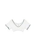 Erin Crochet Top And Pants White