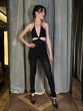 Cher Catsuit Women Black