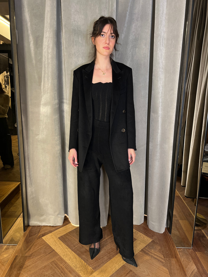 Babbo Double Cashmere Jacket Women Black