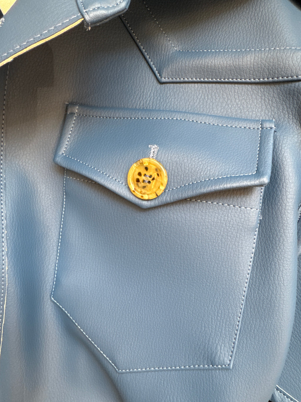Brieuc Overshirt Men Bleu