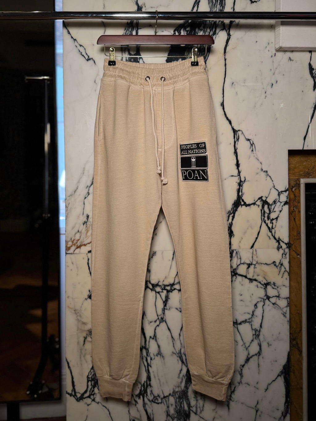 Hero Sweatpants Men Beige
