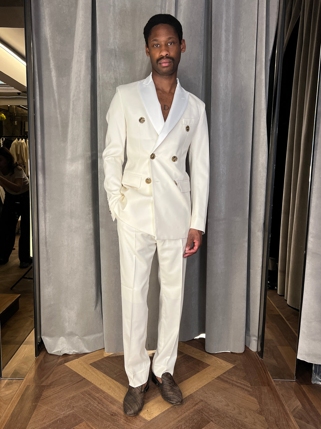 Michael Evening Jacket Ivory Men