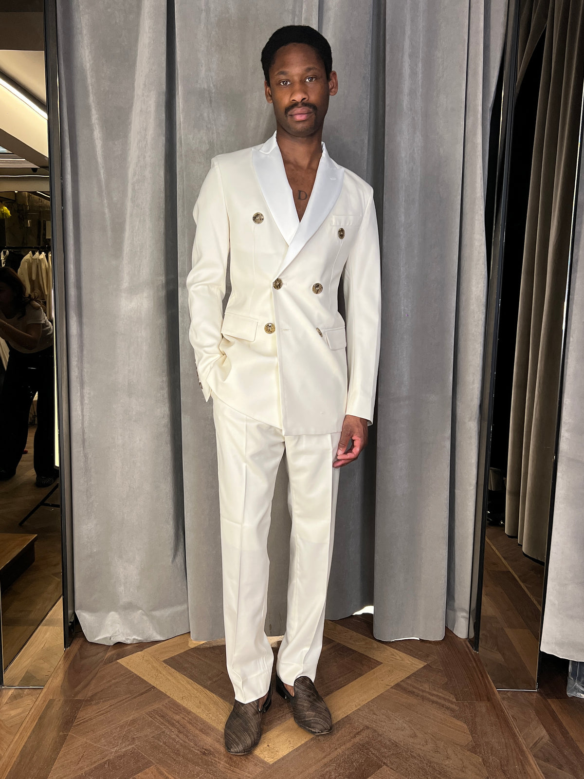 Michael Evening Jacket Ivory Men