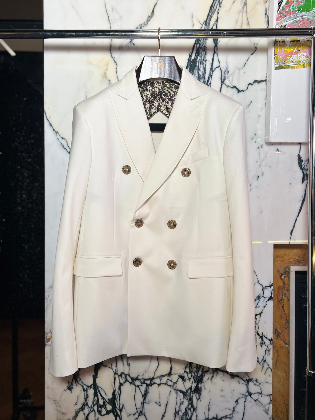 Michael Jacket Men Ivory