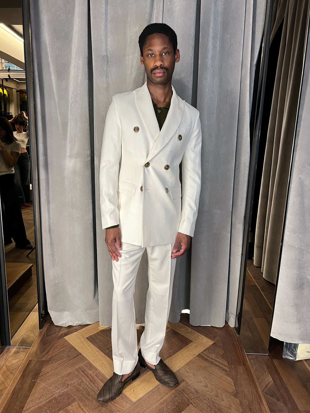 Michael Jacket Men Ivory