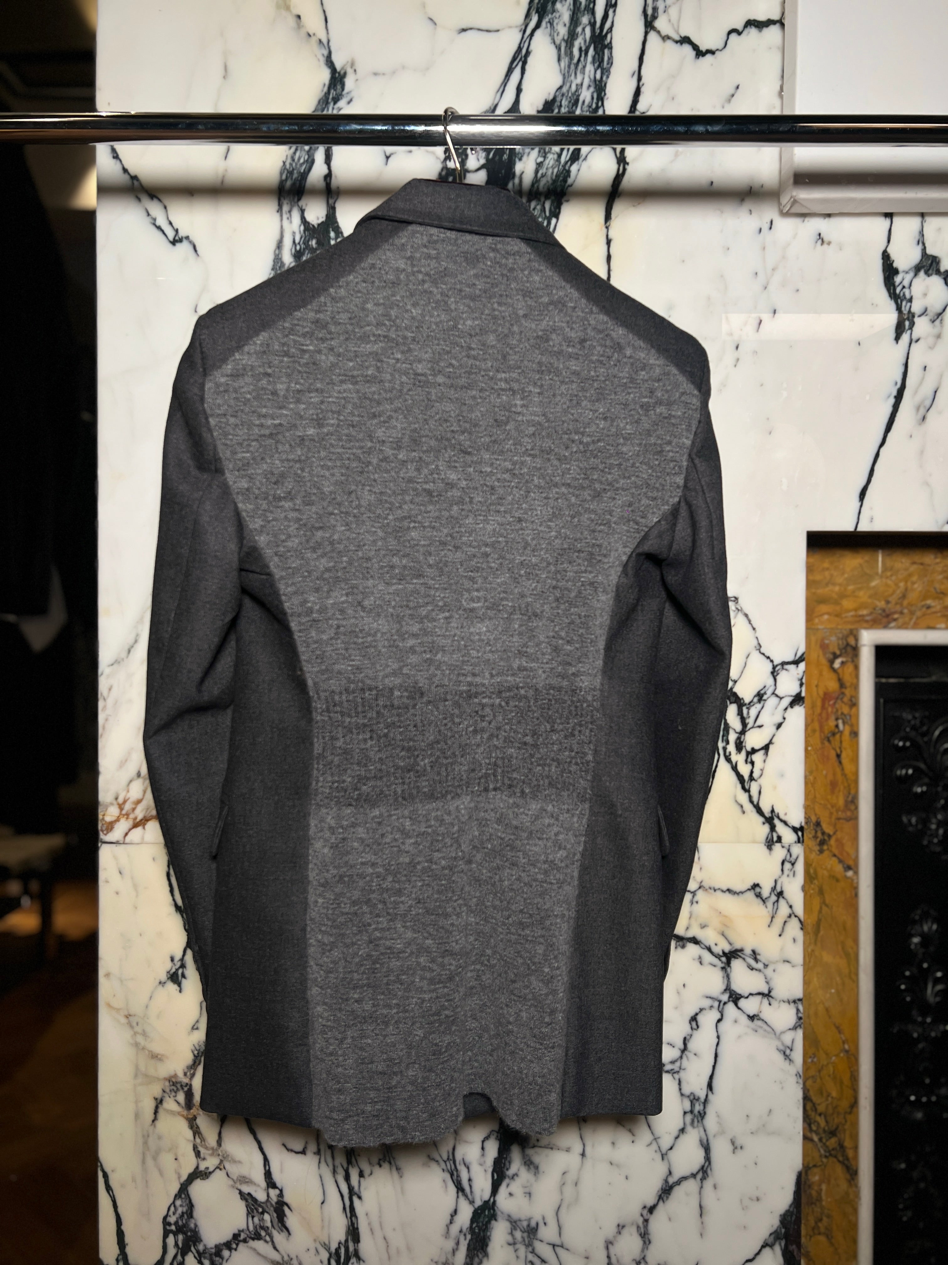 Michael DB Angora Flannel Jacket Grey Men