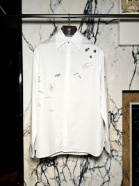 Ikarus Graffiti Shirt Men White