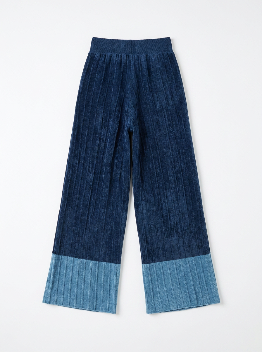 Elva Knitted Pants Women Chenille