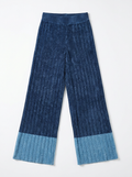 Elva Knitted Pants Women Chenille