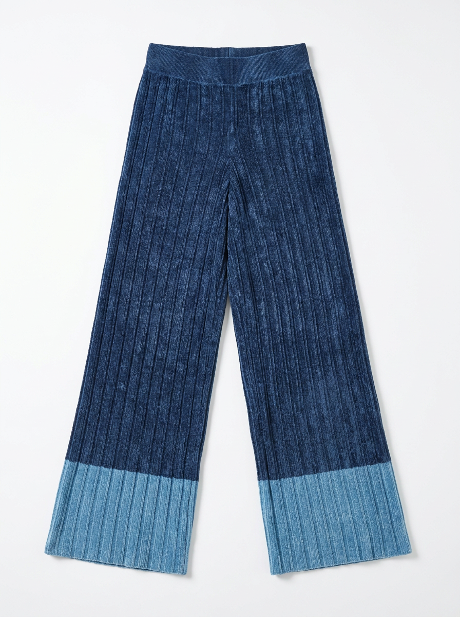 Elva Knitted Pants Women Chenille