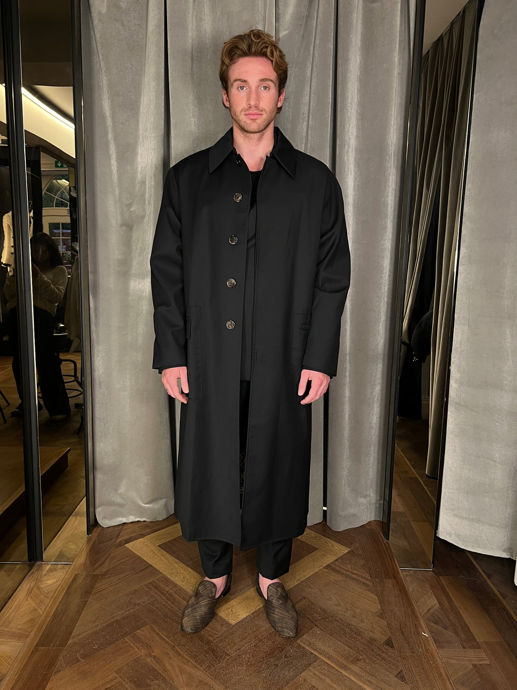 Victor Overcoat Men Black