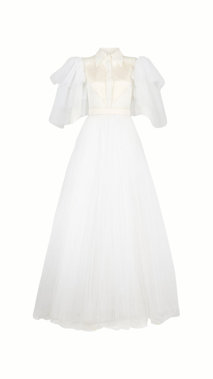 Felice Couture Dress Women Ivory, product – POAN