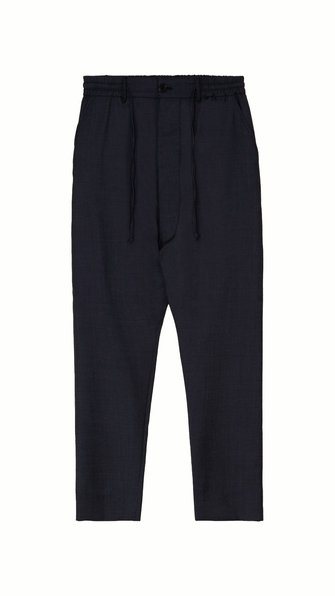 Fender Drop Crotch Trousers Men Black, product – POAN