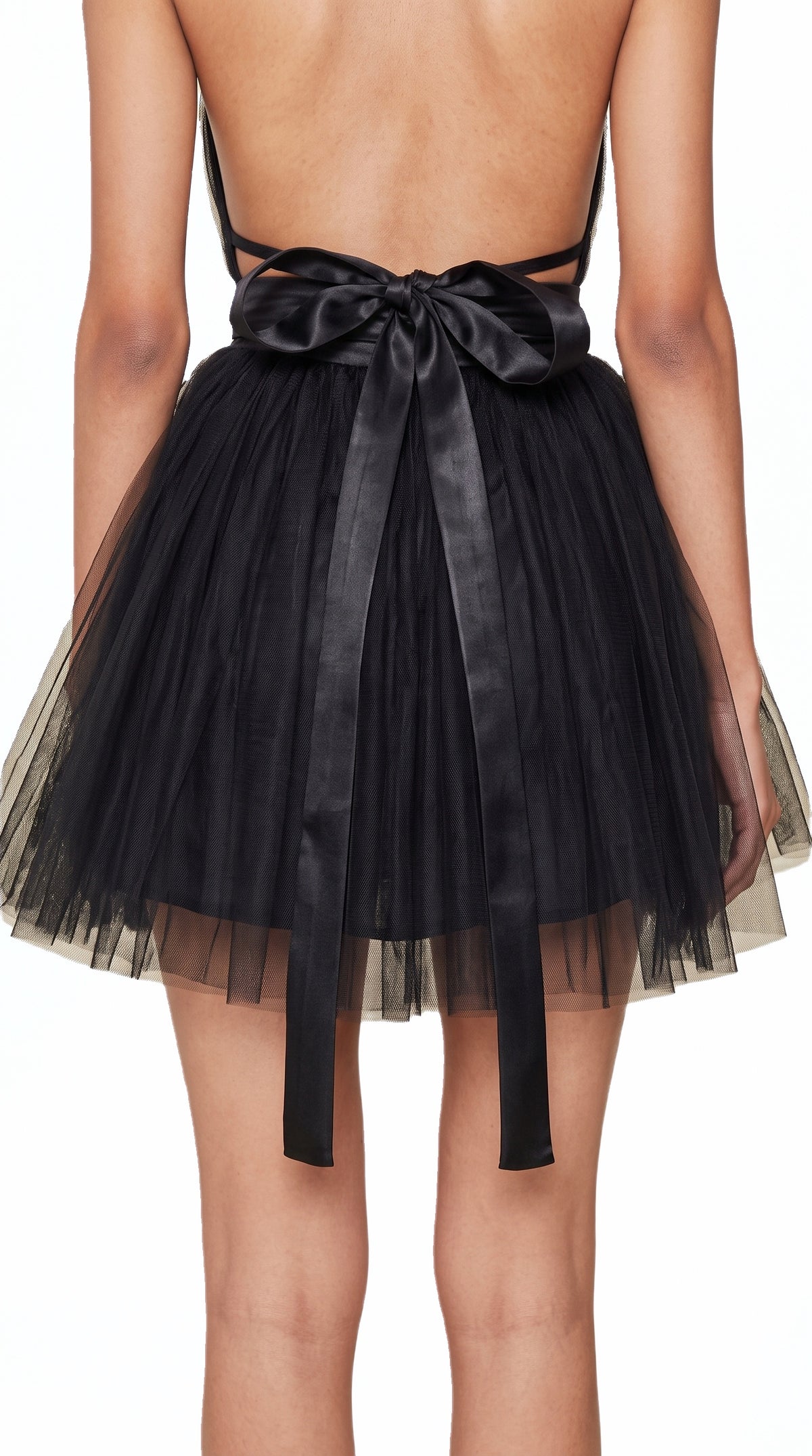 Ghada Cocktail Dress Women Black, detail – POAN